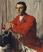 Sir William Orpen Captain John Shawe-Taylor Spain oil painting artist